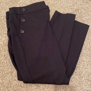 Black Loft Petite Dress Pants